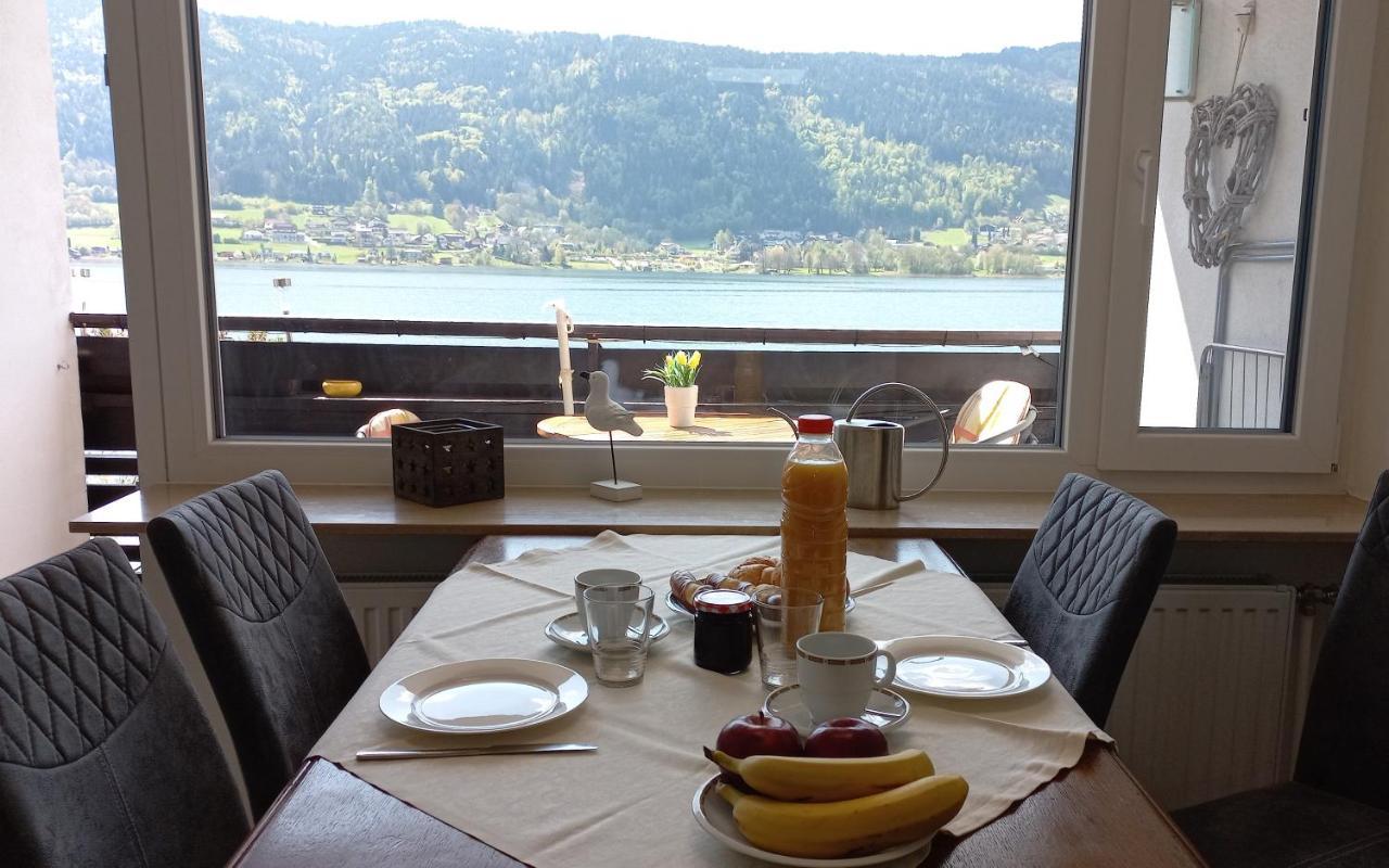 Anna Seeblick Appartement, Haus Haensel&Gretel Am Ossiachersee Mit Direktem Seezugang, Hallenbad Bodensdorf Extérieur photo