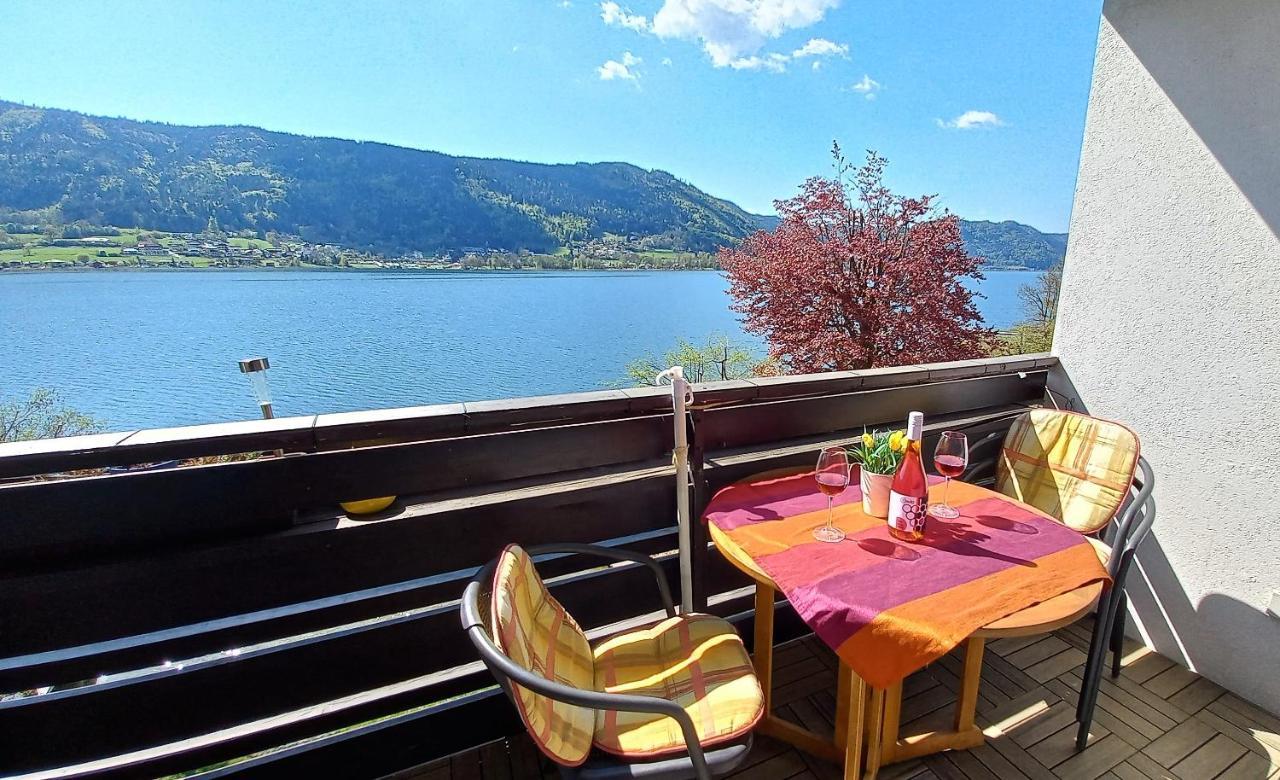 Anna Seeblick Appartement, Haus Haensel&Gretel Am Ossiachersee Mit Direktem Seezugang, Hallenbad Bodensdorf Extérieur photo