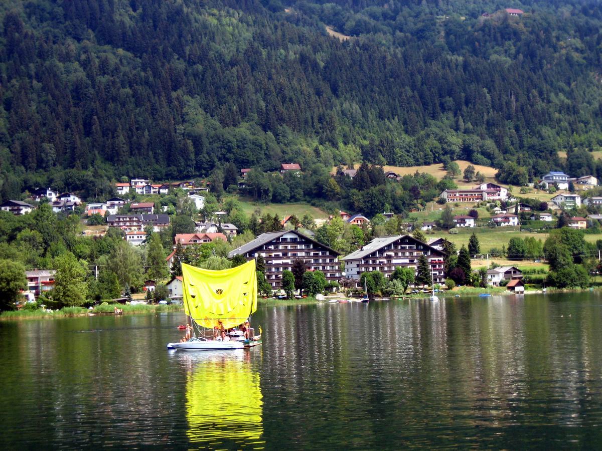 Anna Seeblick Appartement, Haus Haensel&Gretel Am Ossiachersee Mit Direktem Seezugang, Hallenbad Bodensdorf Extérieur photo